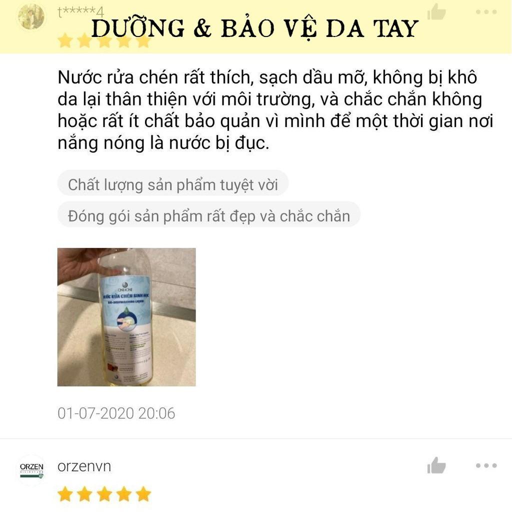 Nước rửa chén sinh học , nước rửa chén hữu cơ, Quê Một Cục, 1 lít