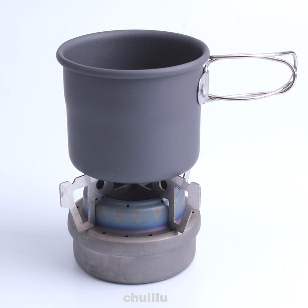 Giá đỡ bếp cồn loại chữ thập siêu nhẹ có thể tháo rời cho hoạt động ngoài trời