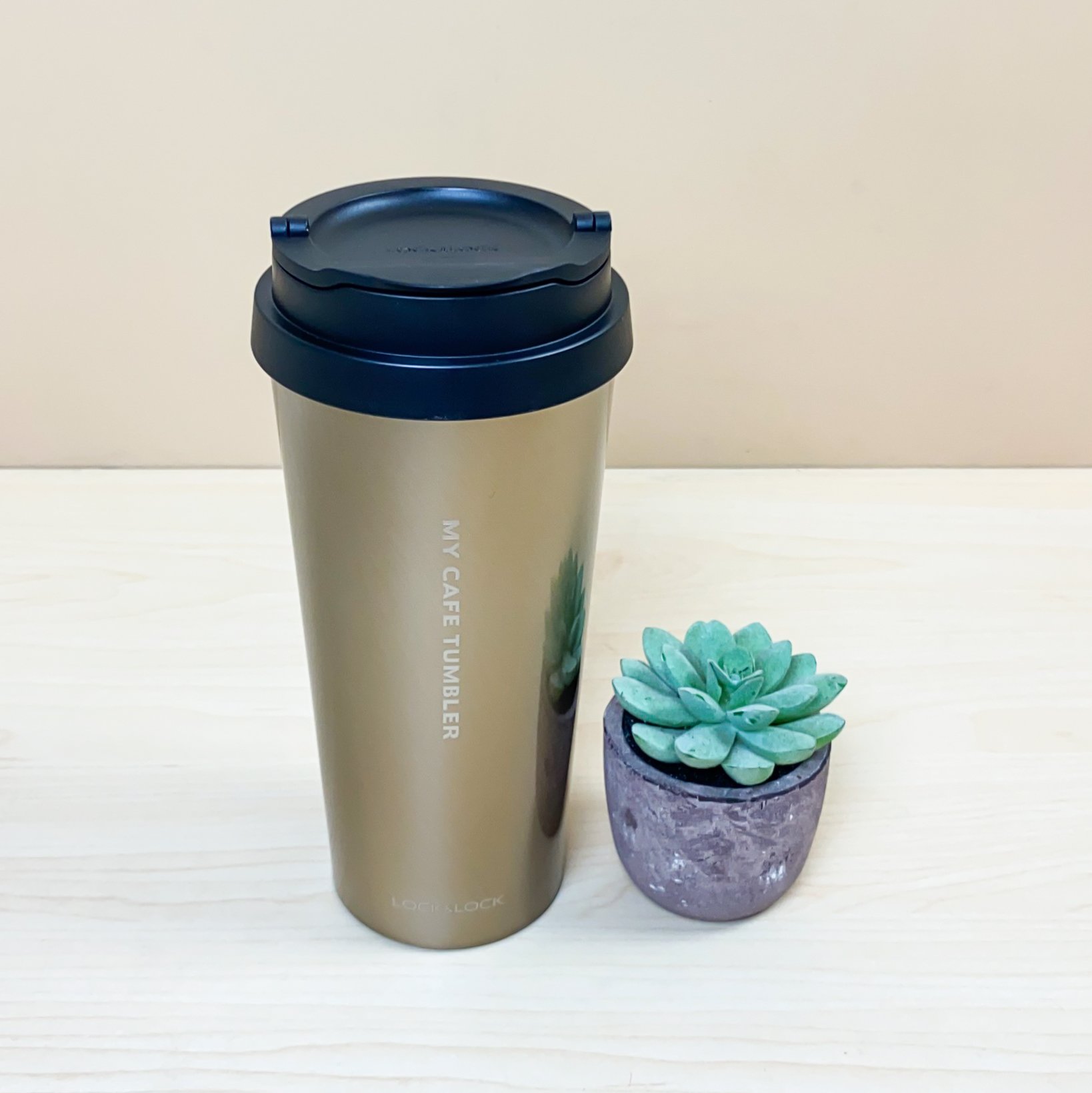Ly giữ nhiệt bằng thép không gỉ 540ml, ly đựng cafe giữ nhiệt nắp bật