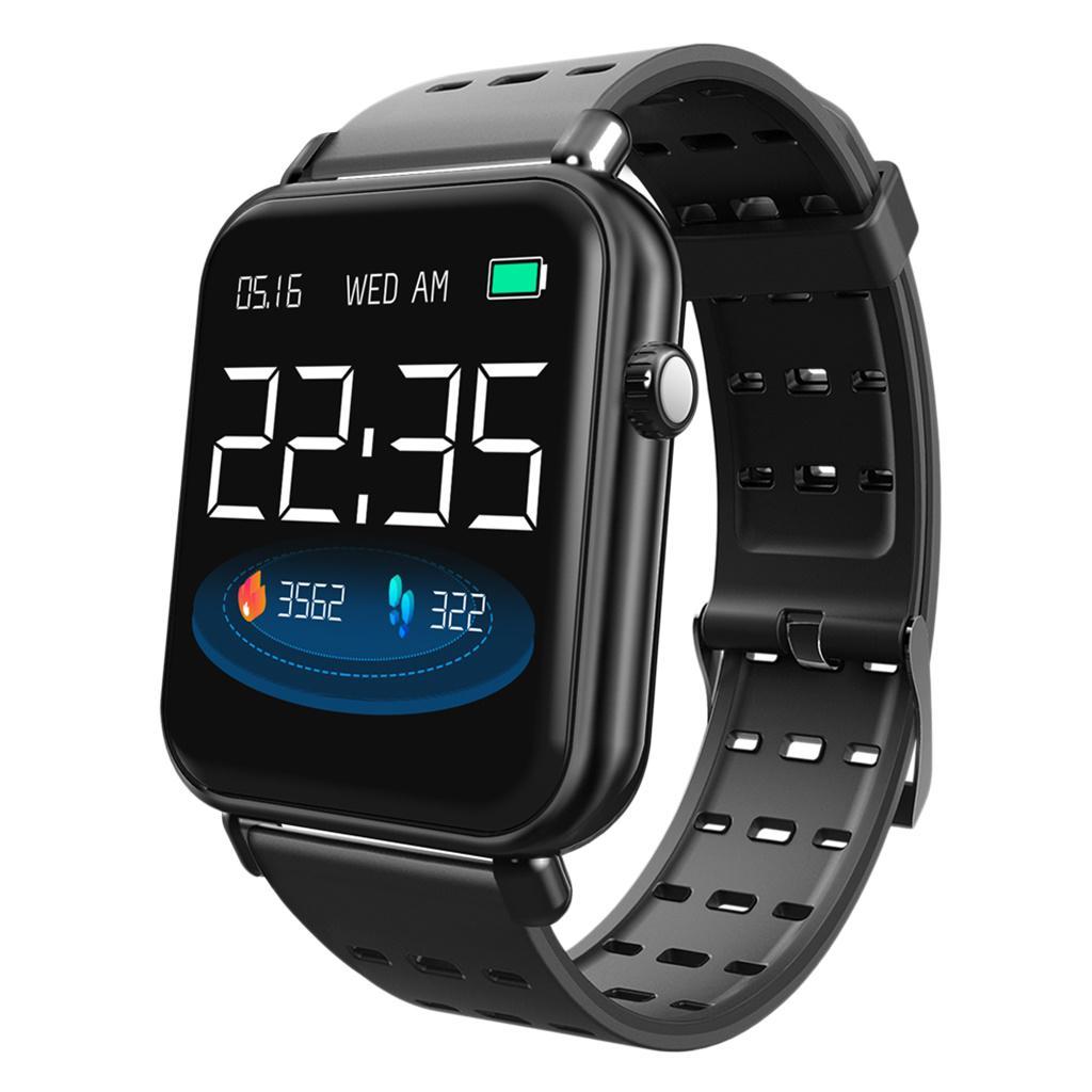 Y6pro Bluetooth Smart Watch Bracelet Colorful Waterproof Band Black,Silicone