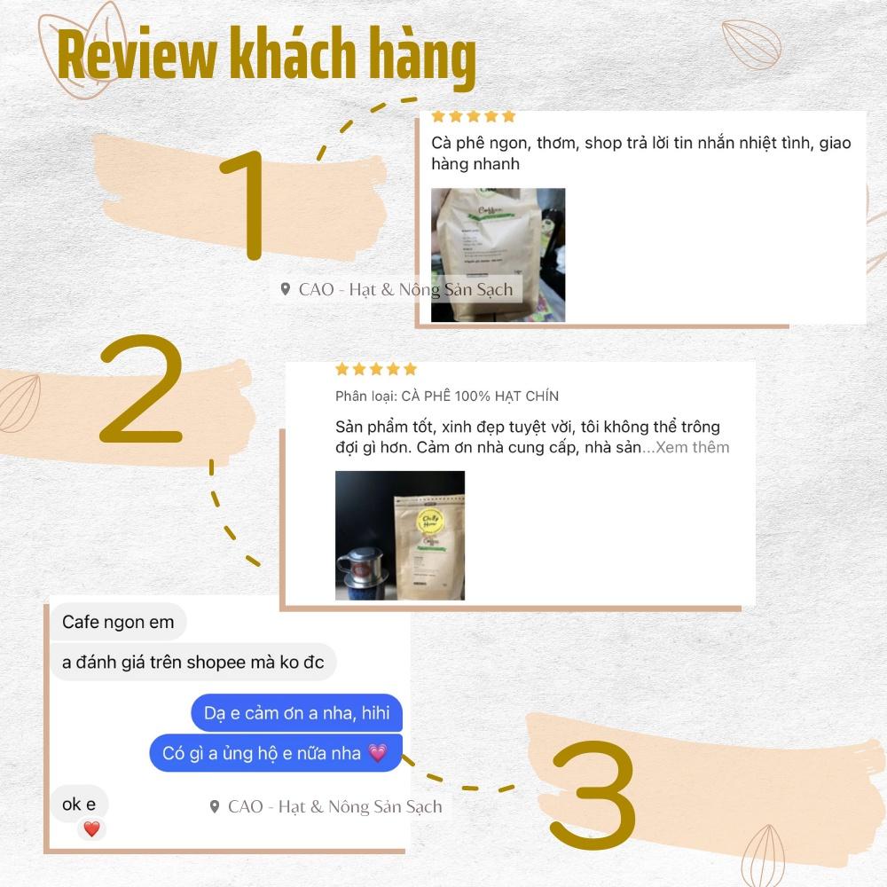 Cà phê rang xay CAO Food từ hạt cà phê robusta chín Đaklak thơm ngon và phù hợp với mọi đối tượng