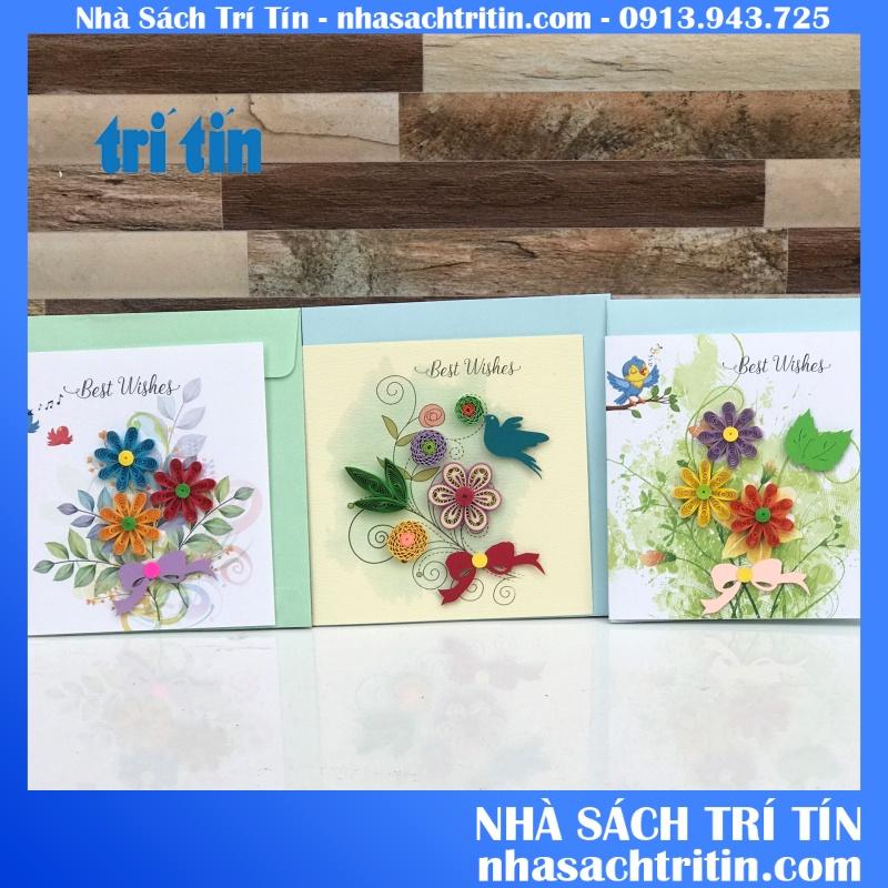 Thiệp handmade  20/11 MẪU NGẪU NHIÊN (vpp trí tín)