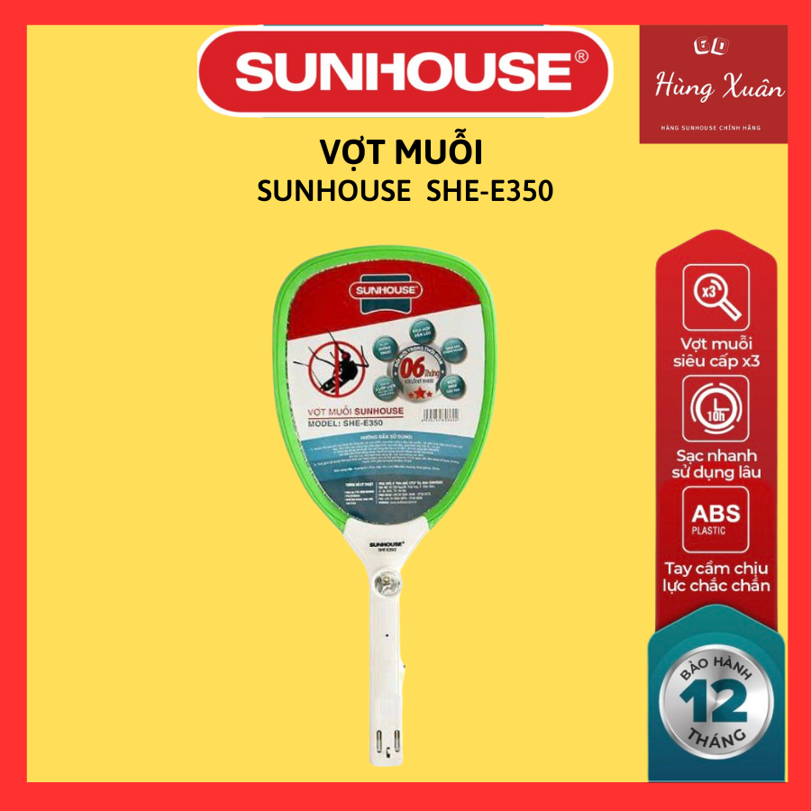 Vợt Muỗi Sunhouse She E350g