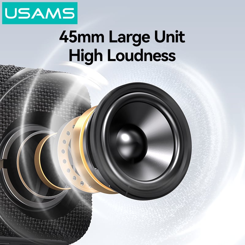 Loa Bluetooth Di Động USAMS YX015 BT5.3 Wireless Speaker - Hàng Chính Hãng