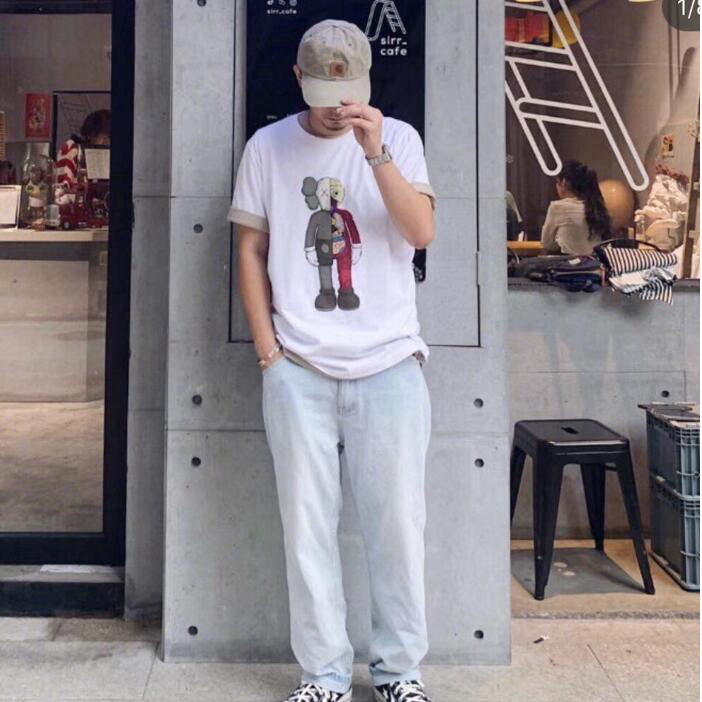 Áo thun gấu Kaws style Unisex