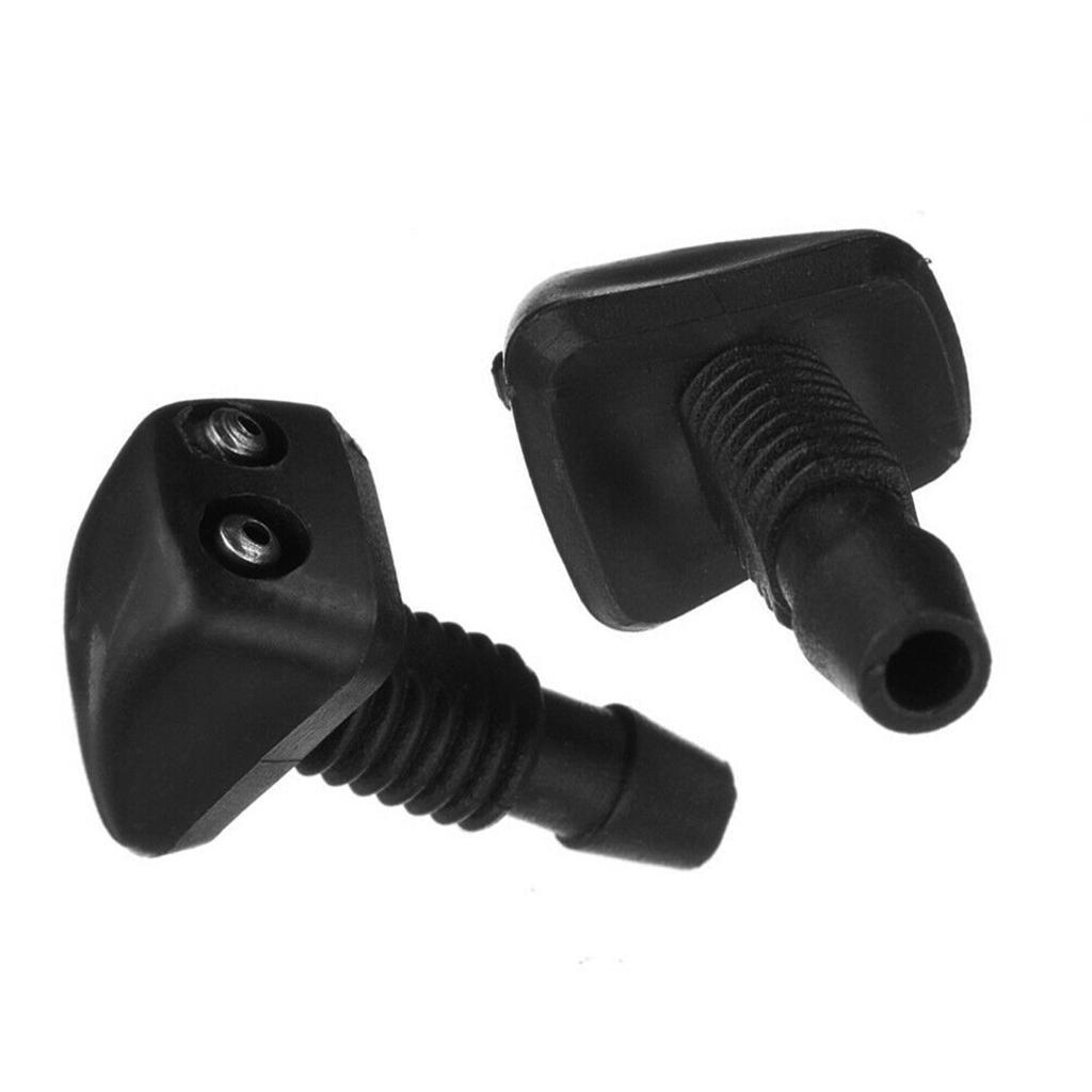 2x2Pieces Car Windshield Washer Wiper Water Spray Nozzle Universal