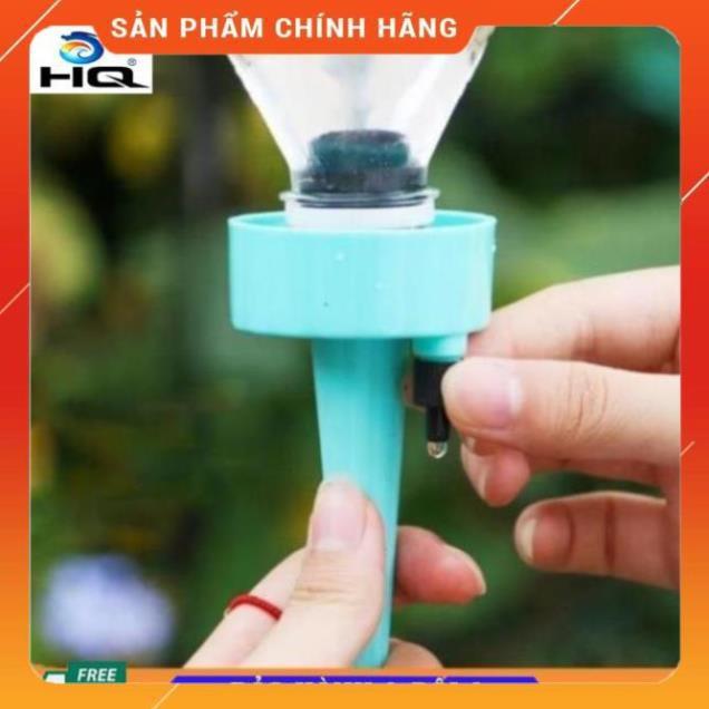 Set 12 que cắm tưới cây nhỏ giọt (gắn chai coca, pepsi, dễ dàng điều chỉnh lượng nước tưới cây cảnh) 208801-2