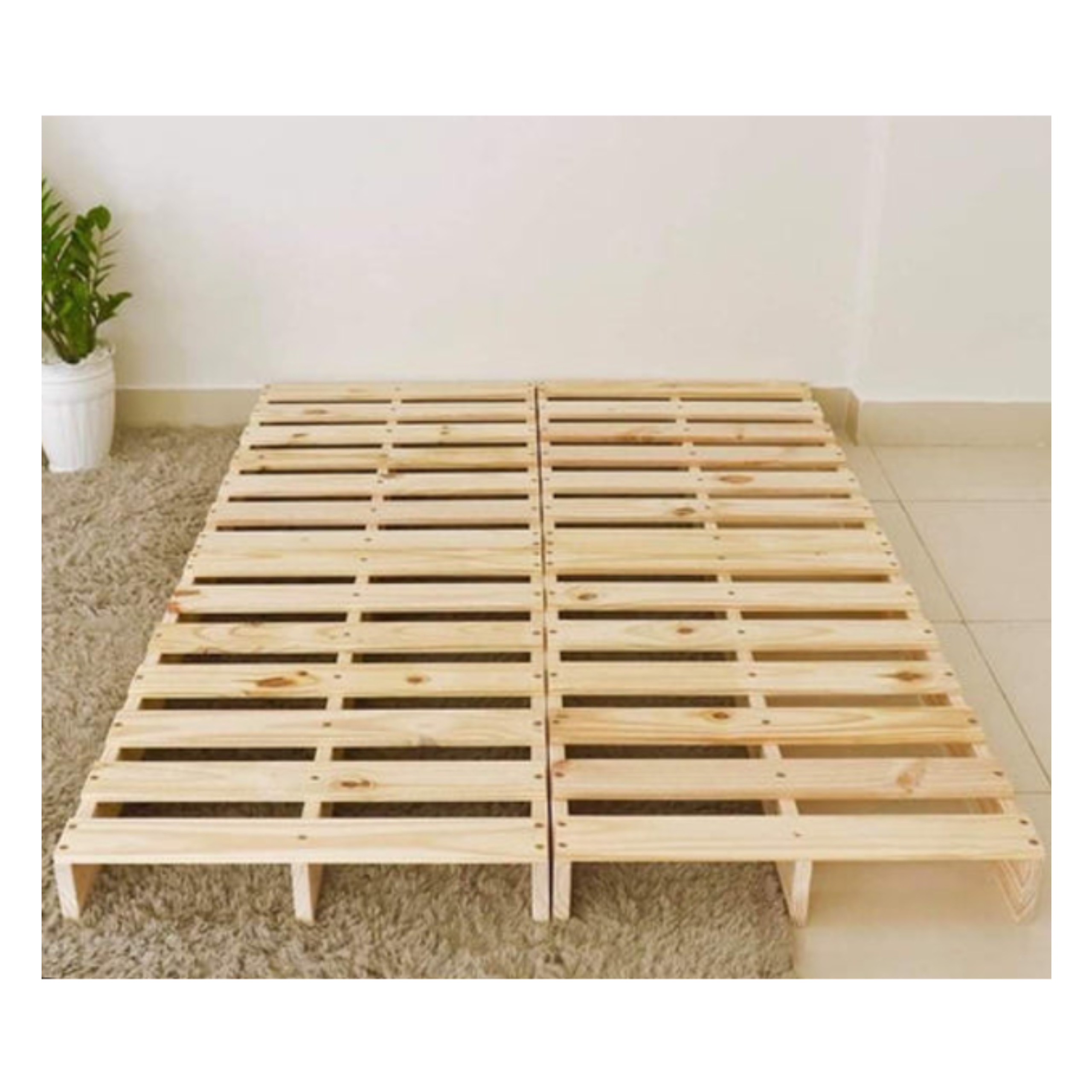 Giường pallet gỗ - Pallet gỗ thông