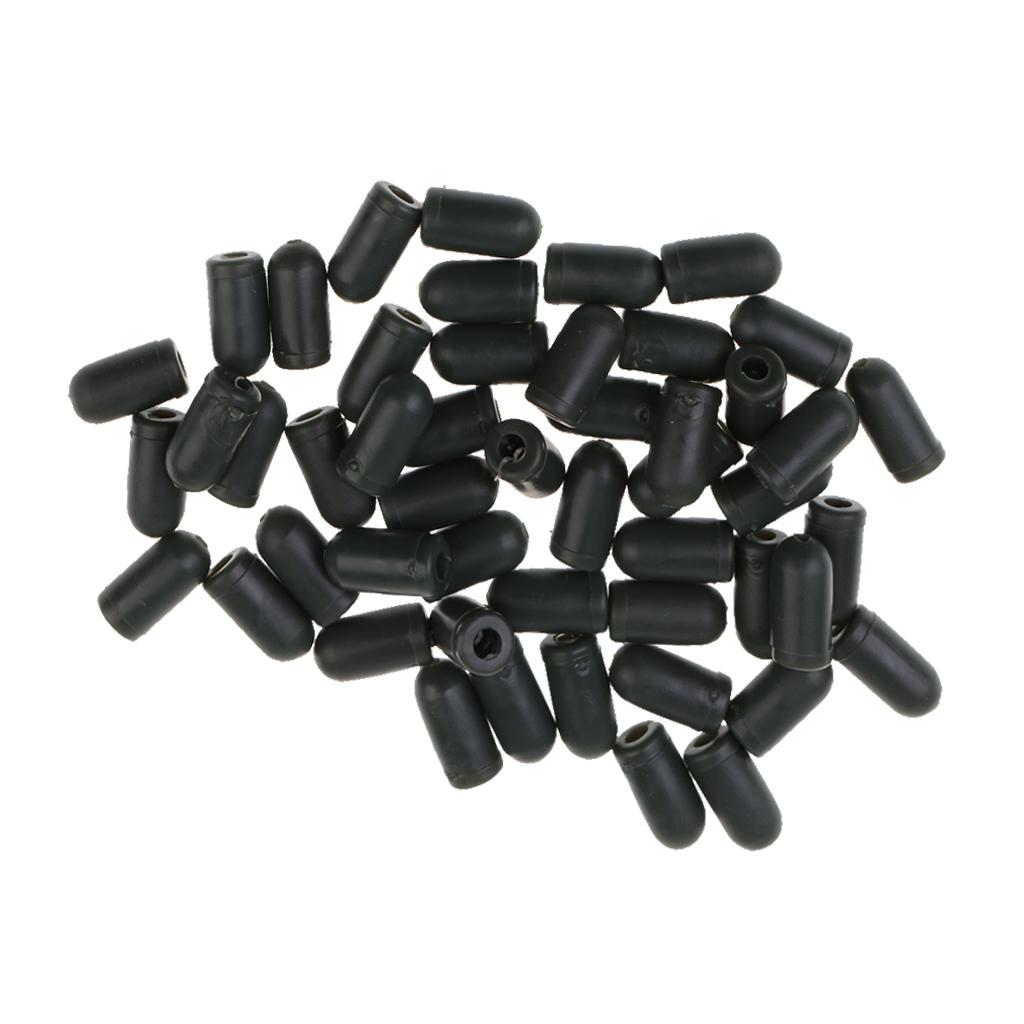 50pcs Carp Fishing Soft Protectors Beads Quick Change Fishing Accessories
