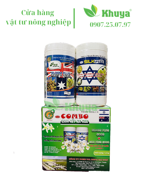 Combo Phân bón Dona Cam Kết Ra Hoa Cây Ăn Trái