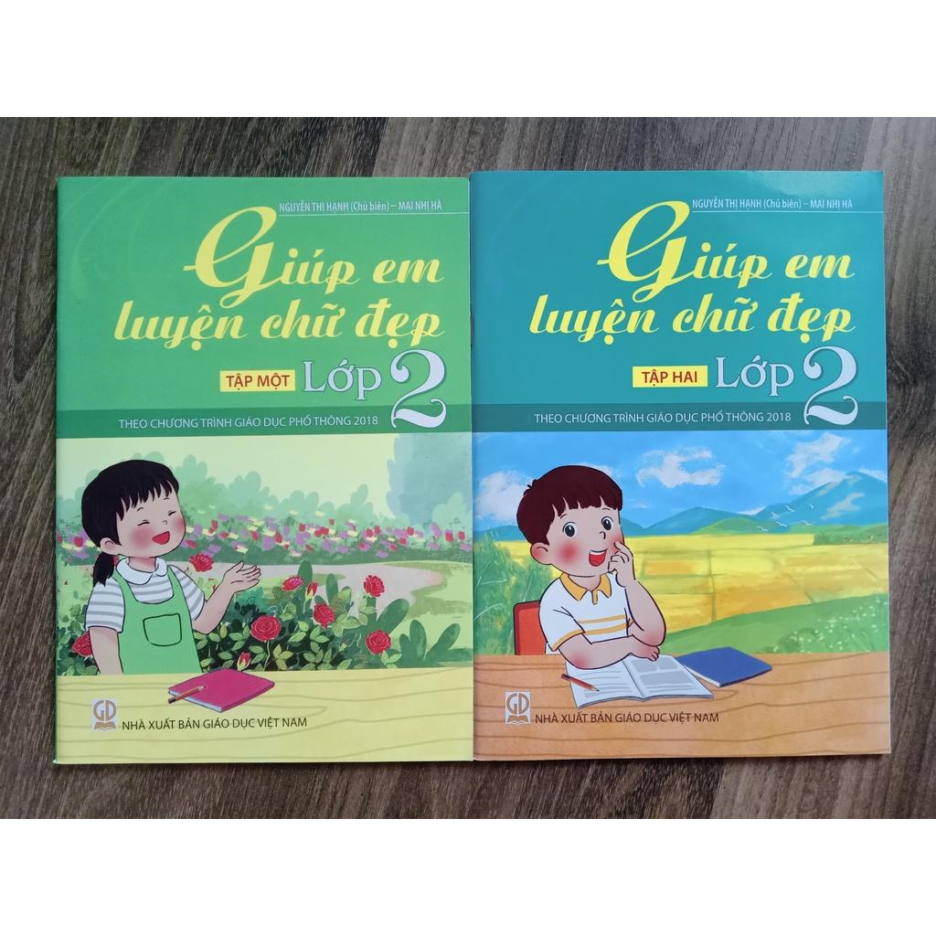 Sách - Combo Giúp em luyện chữ đẹp lớp 2 - Theo chương trình giáo dục phổ thông 2018