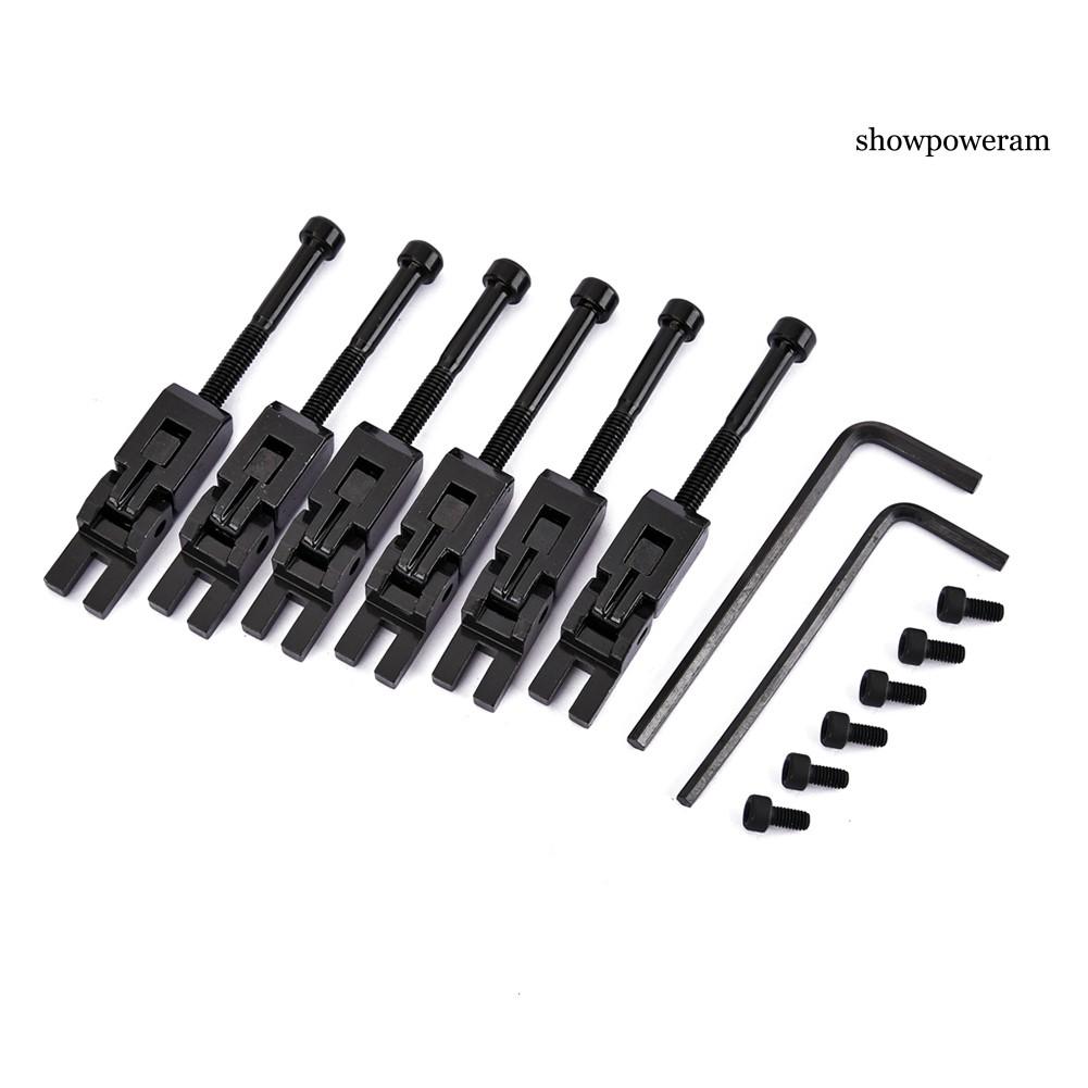 6 Chốt Điều Chỉnh Dây Đàn Ghi Ta Bằng Hợp Kim Nhôm
