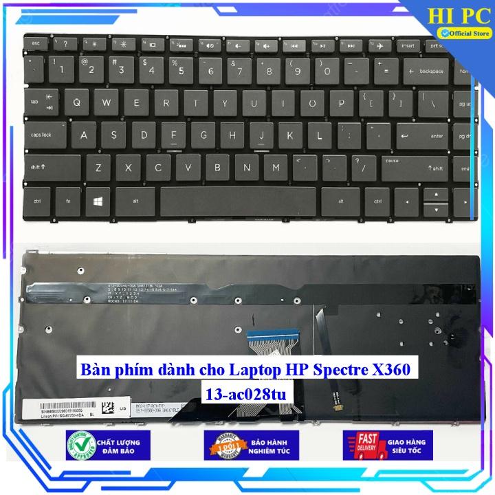Bàn phím dành cho Laptop HP Spectre X360 13-ac028tu - Hàng Nhập Khẩu
