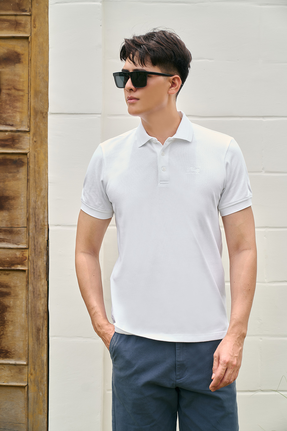 Áo Polo Nam Premium Ninomaxx Form Travel Fit DENSECOTTON Siêu Thấm Hút Giữ Form Tốt 2505004