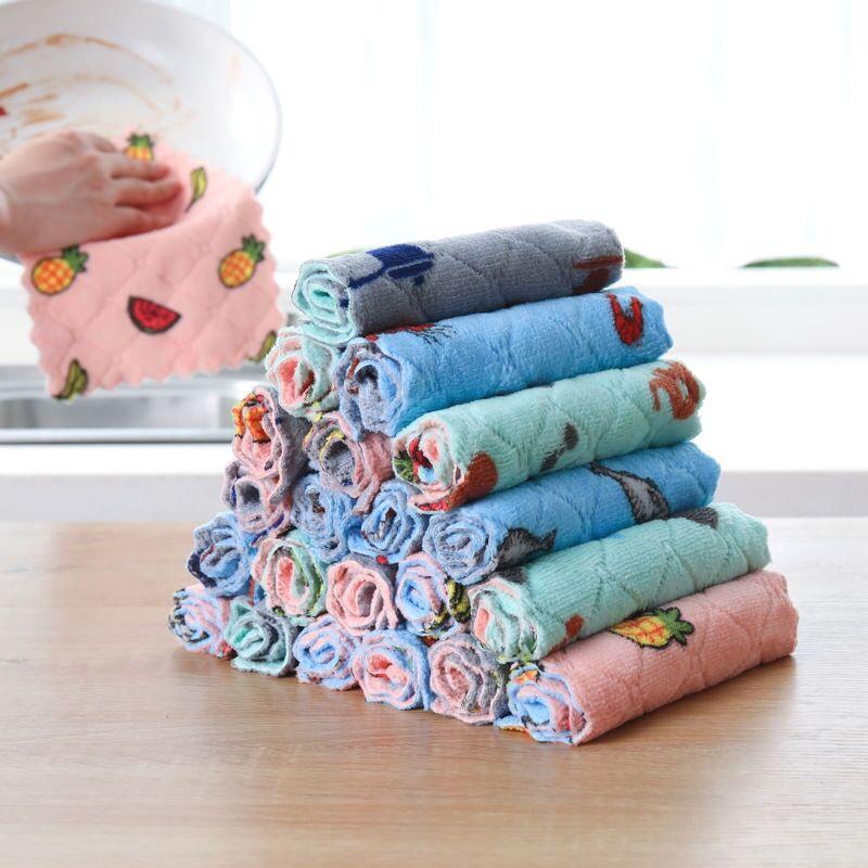 Combo 10 Khăn Lau Đa Năng Siêu Thấm