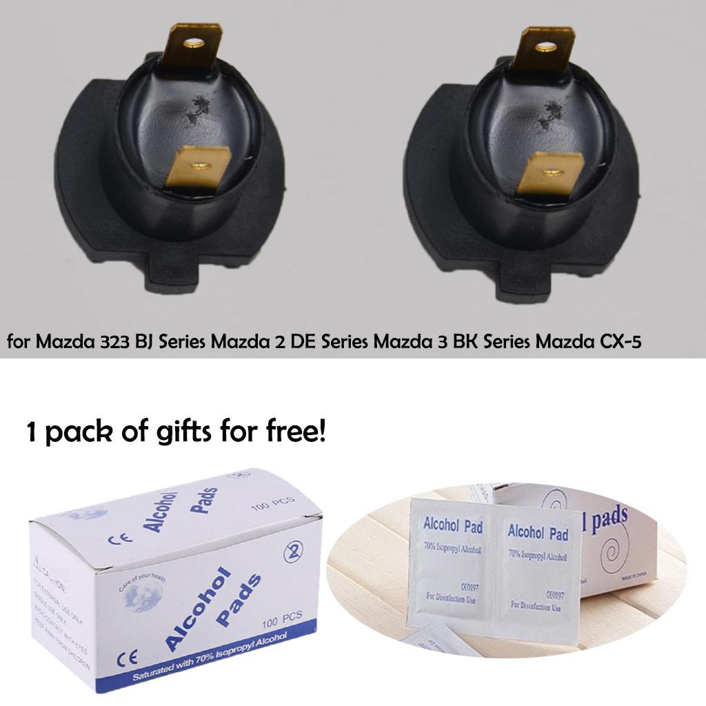10Pcs Headlight Bulb Socket Adapter For Mazda Ford 3 5 323 H7 Bulb, B28V-51-0A3A