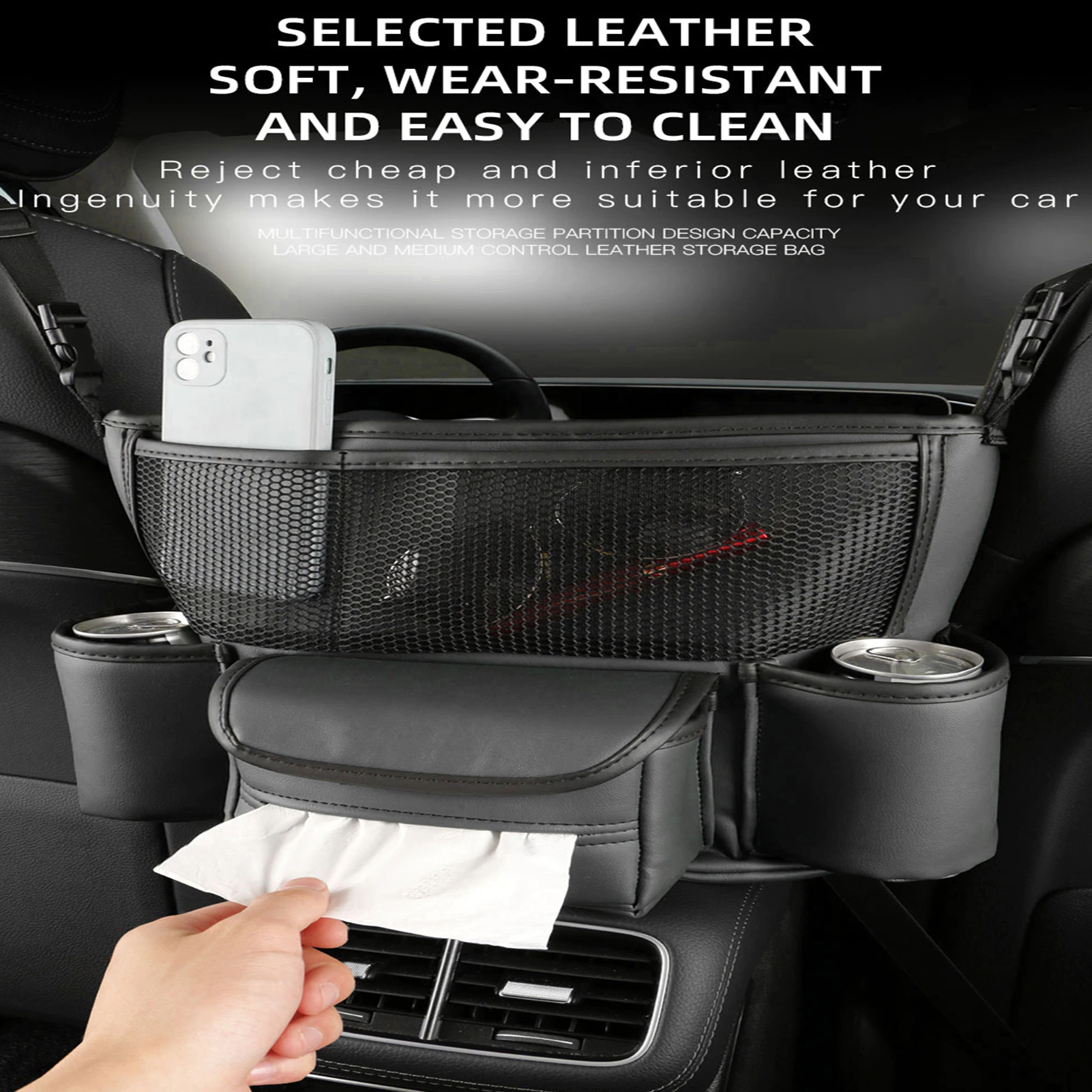 Giá đỡ túi xách sau ghế ô tô Car Pocket Handbag Holder