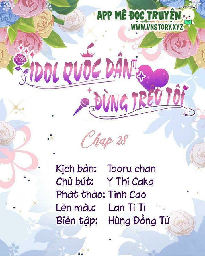 idol quốc dân đừng trêu tôi chapter 28 1