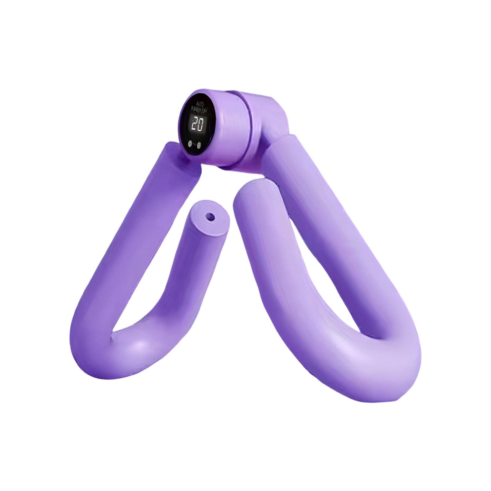 Inner Thigh Exerciser, Leg Thigh Exerciser with Counter, Bodybuilding Fitness Tool, Anti Slip Trainer Clip, Muscle Exerciser, Trimmer Hip Trainer