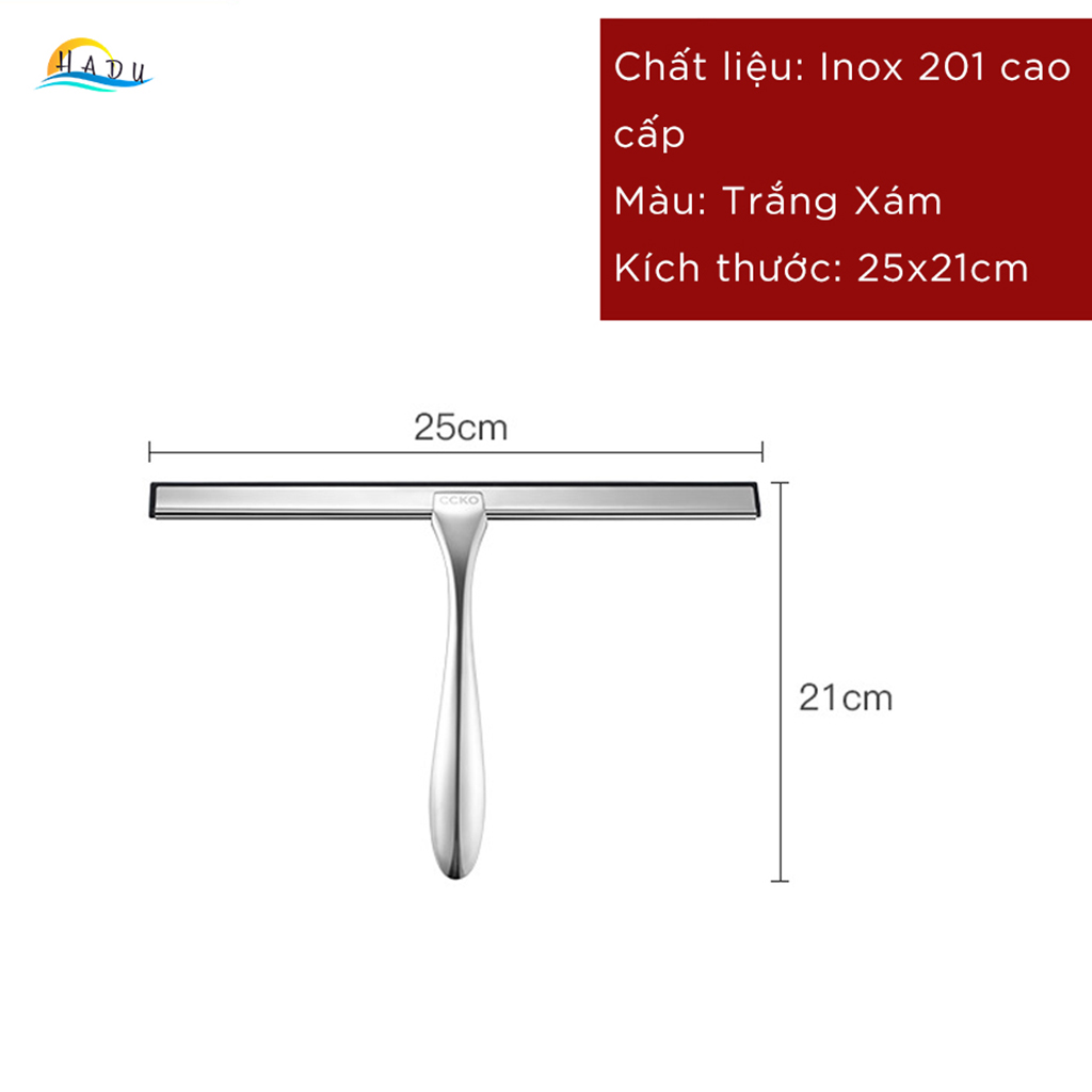 Cây Lau Gạt Kính Cầm Tay Inox Cao Cấp Đạt Chất Lượng Đức CCKO