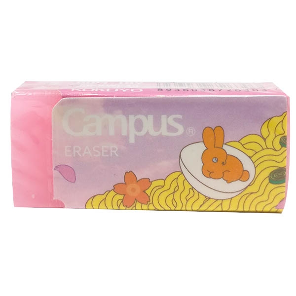 Bộ 3 Gôm Campus Kawaii ER-KWI-30 - Màu Hồng