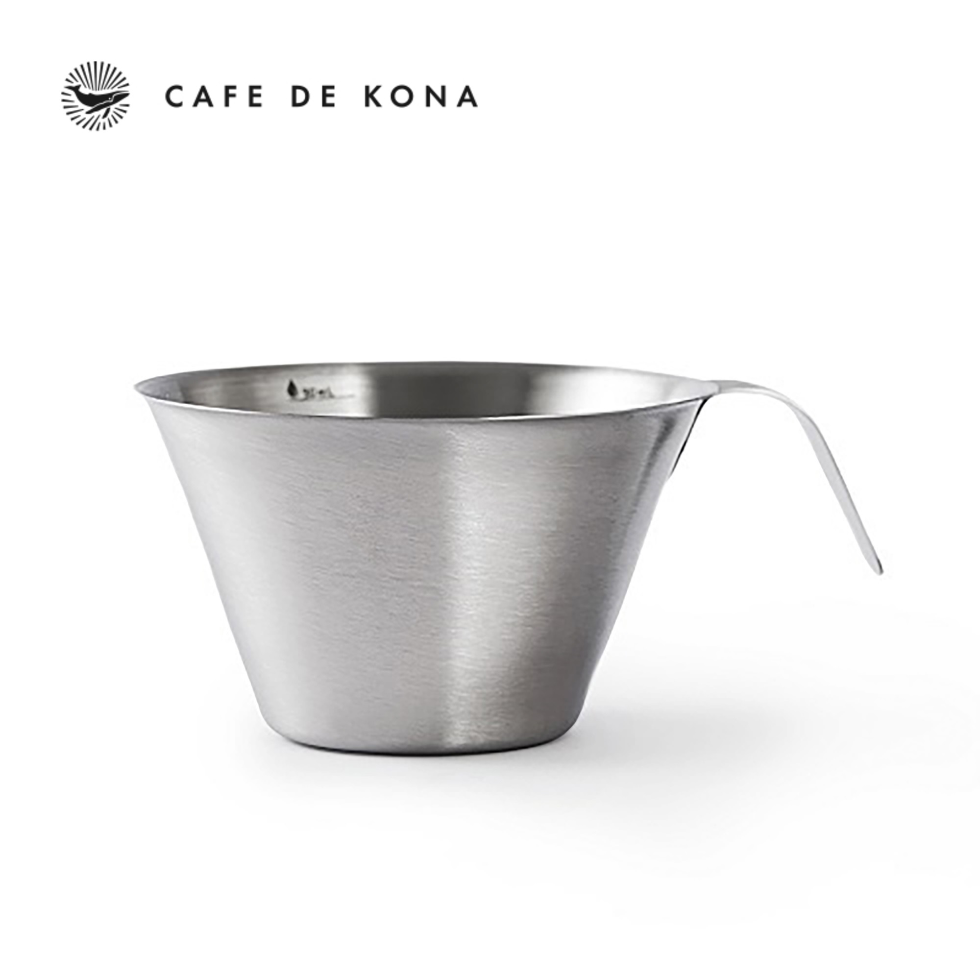 Ly inox 304 đong espresso pha máy 90ml tiện dụng CAFE DE KONA