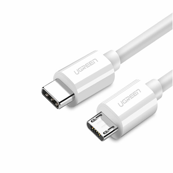 Cáp USB Type-C to Micro USB dài  Ugreen 40419 - Hàng Chính hãng