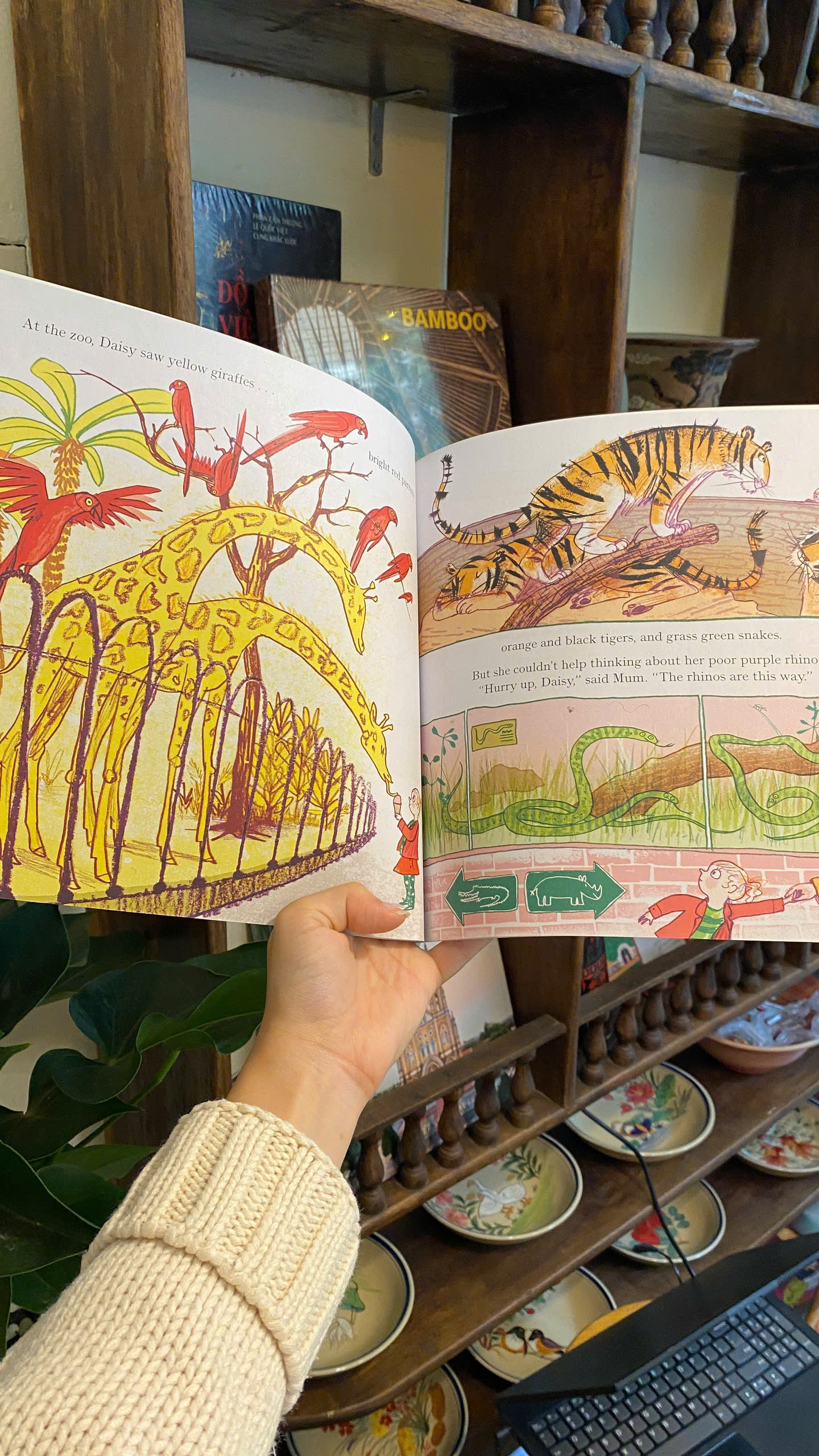 Sách - Rhinos Don't Eat Pancakes by Anna Kemp | English Children's Picture Book