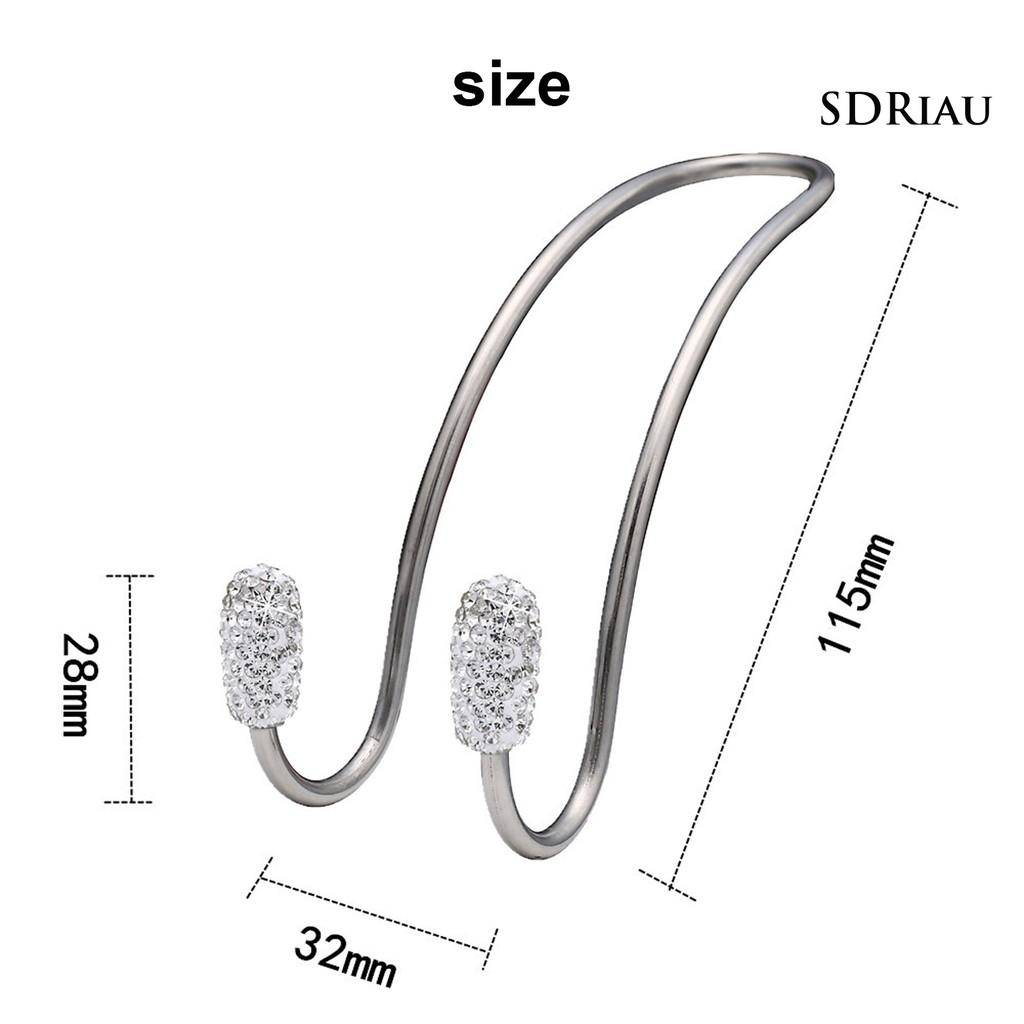 Bộ 2 Móc Treo Đồ Gắn Sau Ghế Xe Hơi Bằng Thép Không Gỉ