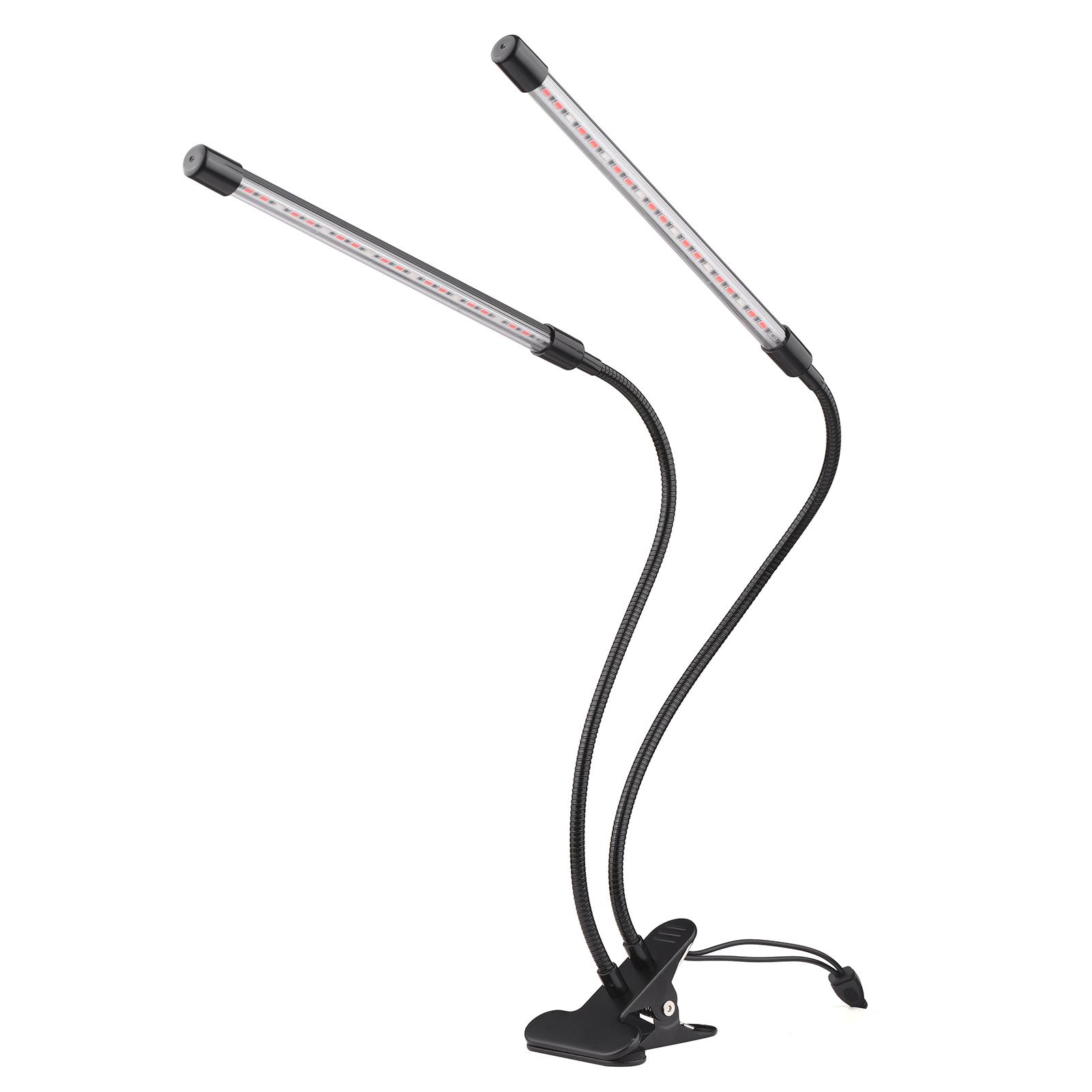 Đèn Quang Hợp Dải Đèn 42 Đèn Led Cho Cây Trồng 10 Mức Độ Mờ 3/9 / 12H Hẹn Giờ 3 Chế Độ Chiếu Sáng