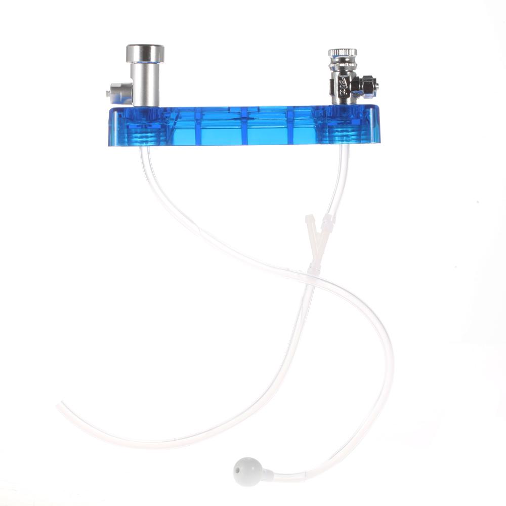 Bộ hệ thống máy tạo CO2 tự làm với bộ đo áp suất cho bể cá