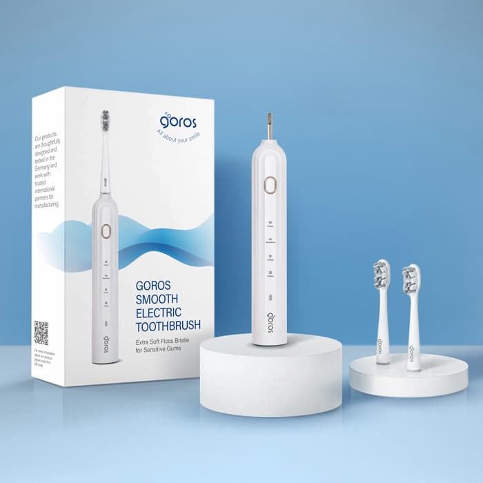 Bàn Chải Đánh Răng Điện GOROS Smooth Electric Toothbrush - Hàng Chính Hãng