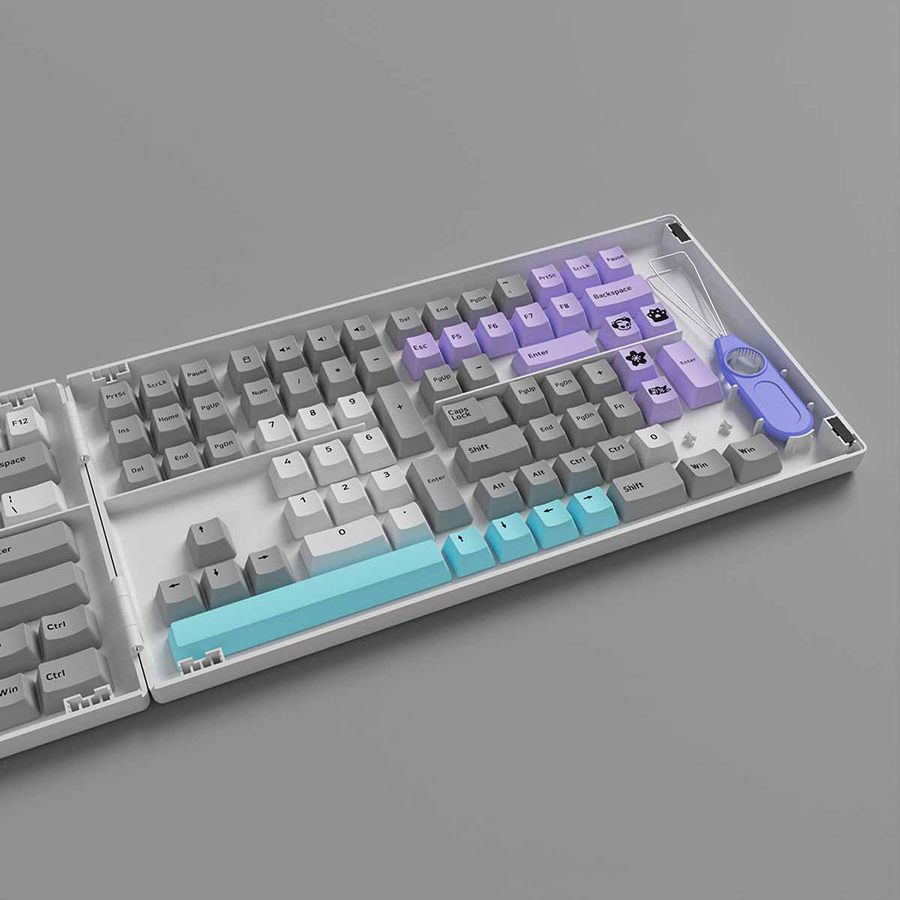 Nút Bàn Phím Cơ AKKO Keycap Set - Silent (Cherry Profile) - Hàng Chính Hãng