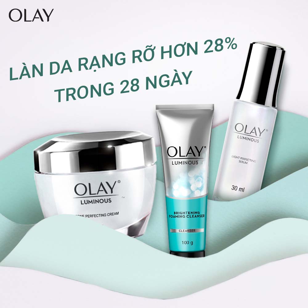 Kem Dưỡng Da Ban Ngày OLAY Luminous Trắng Da Mờ Thâm Nám SPF15+ 50g