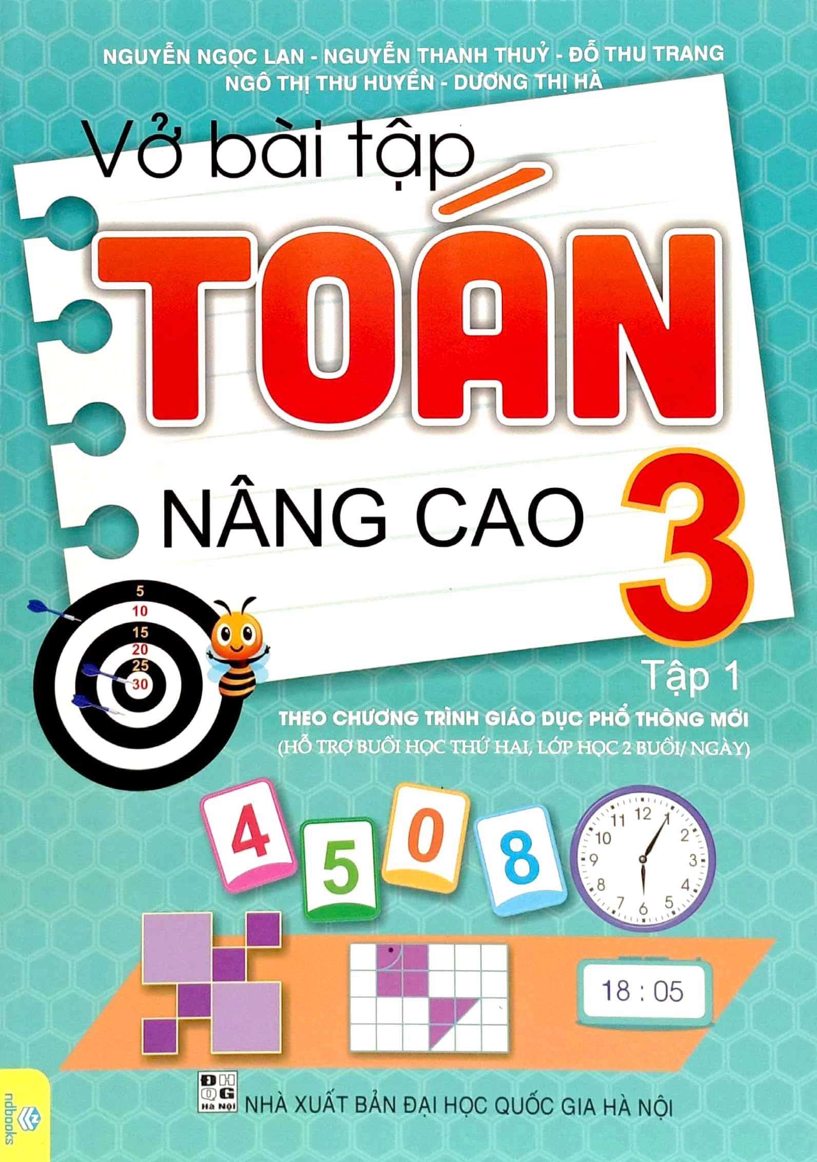 Vở Bài Tập Toán Nâng Cao 3 - Tập 1