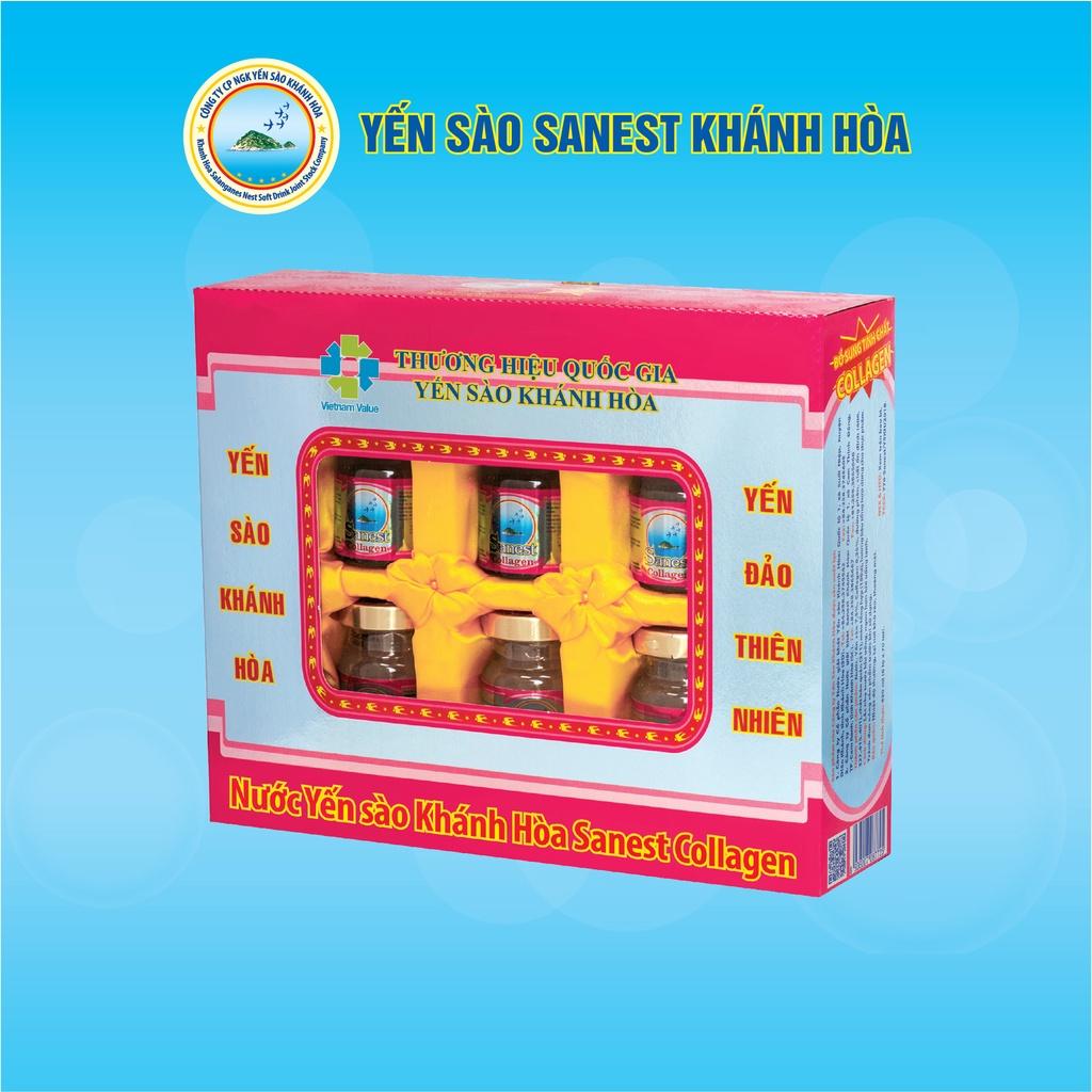 Nước Yến sào Khánh Hòa Sanest Collagen đóng lọ 70ml - 770