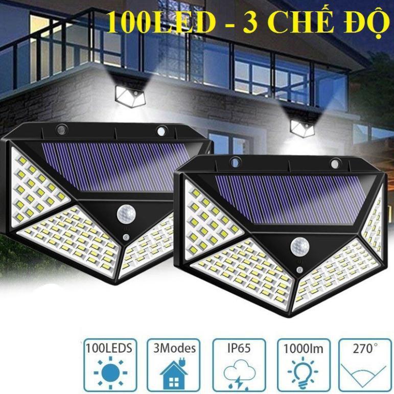 Đèn năng lượng mặt trời cảm biến hồng ngoại Solar 40 LED siêu sáng