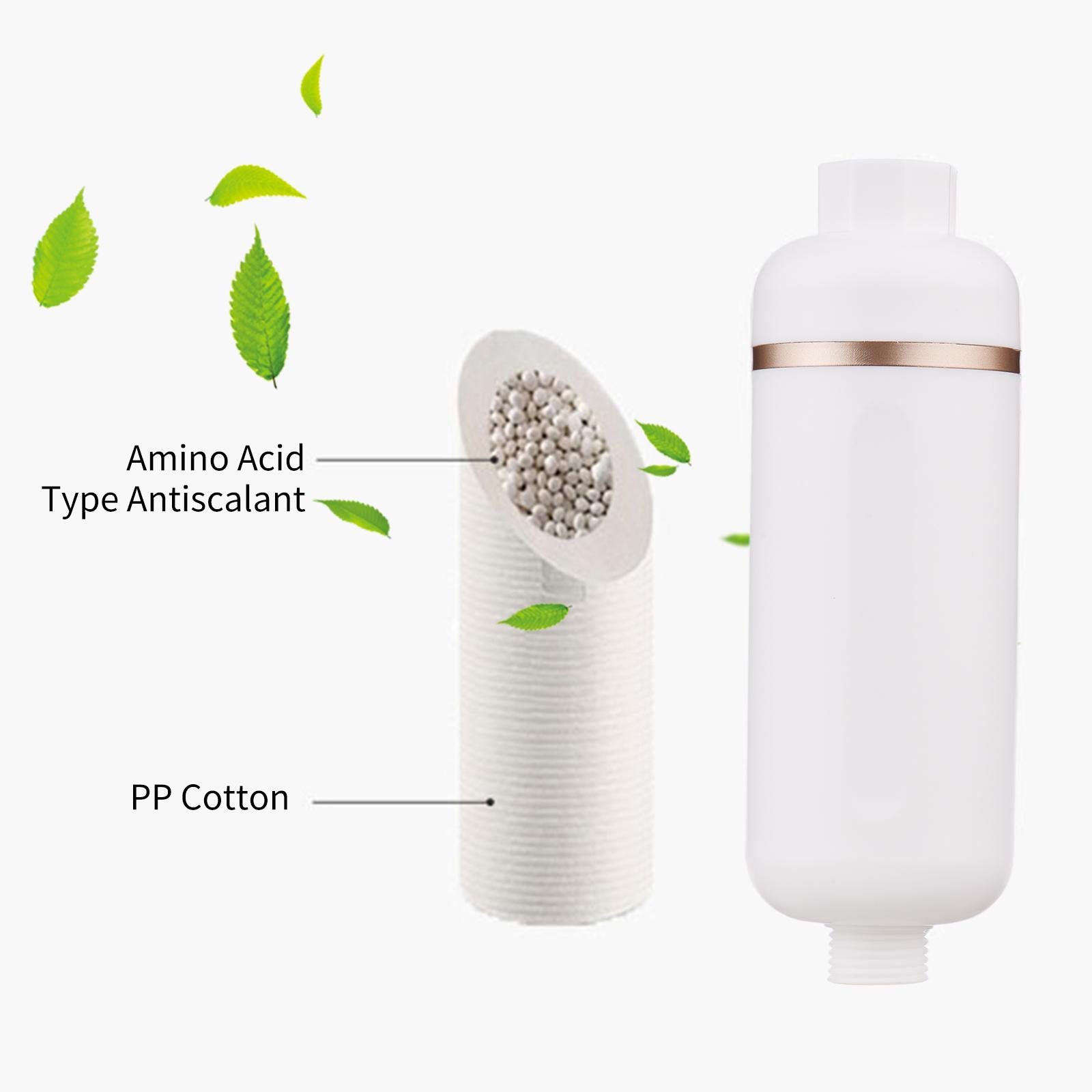 Bộ lọc vòi hoa sen với hệ thống lọc nước cứng PP Cotton Pip