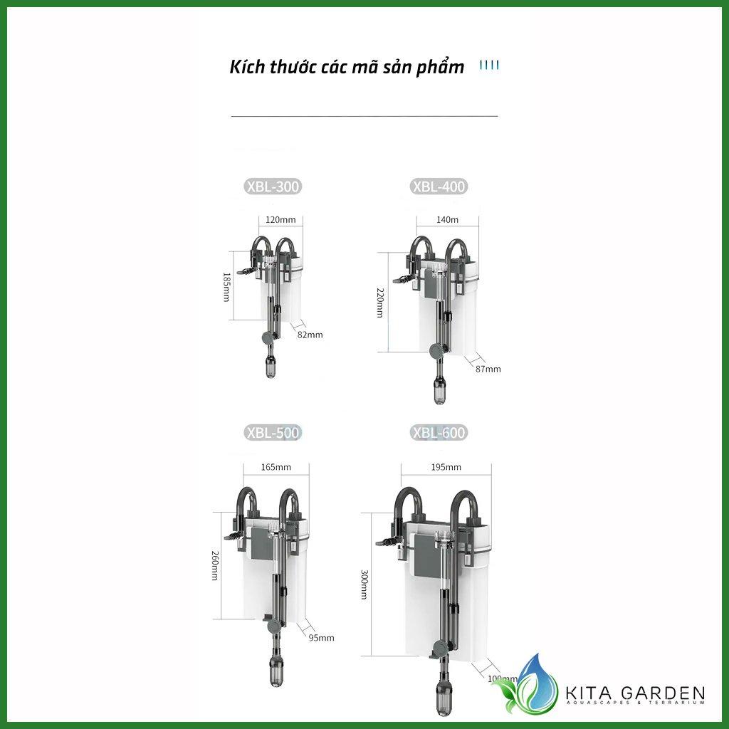 Máy lọc treo XIAOLI - Hang On Filter tích hợp lọc váng mặt nước hồ cá thủy sinh
