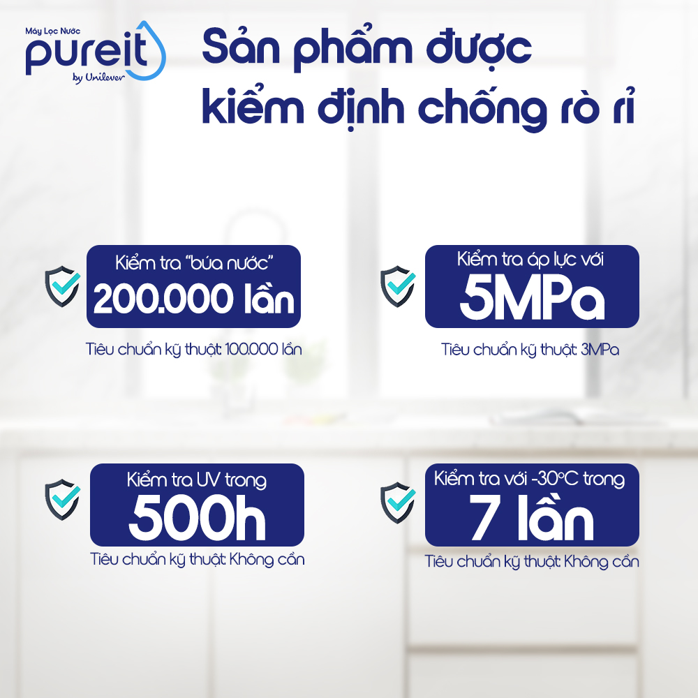 [NEW] Lọc Thô Trong Suốt Âm Tủ Bếp Pureit, Hàng chính hãng