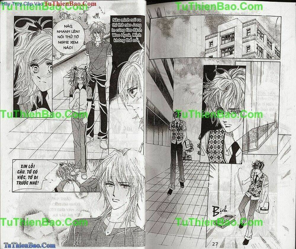 tiểu tử quậy bản đẹp - become habituated to kiss chapter 14 15