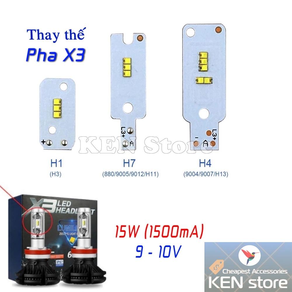 Bóng led, nhân led, chip led ZES thay thế cho bóng led X3 15W