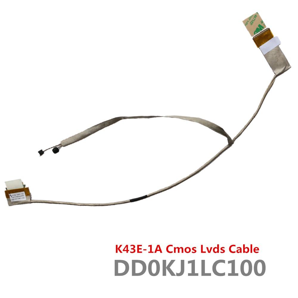 New DD0KJ1LC000 For Asus A43 K43 K43E K43S K43SA K43SJ K43SV A43S X43S Lcd Lvds Cable