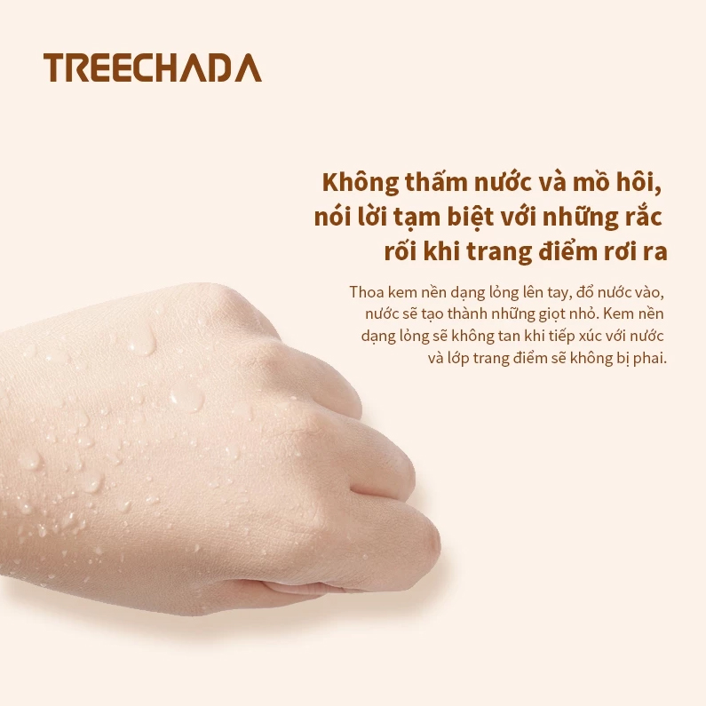Kem Nền Treechada Silky Cream Che Khuyết Điểm Tự Nhiên Trong Suốt Dưỡng Ẩm Làm Sáng Màu Da Thái Lan 30ml