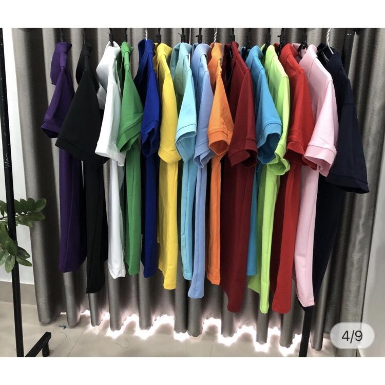 Áo Thun Có Cổ Cá Sấu 4 Chiều Form Xuông Nữ - Nam