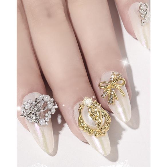 charm trang trí nail