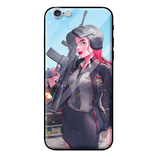Ốp kính cường lực cho iPhone 6 mẫu GAME PUP 2 - Hàng chính hãng