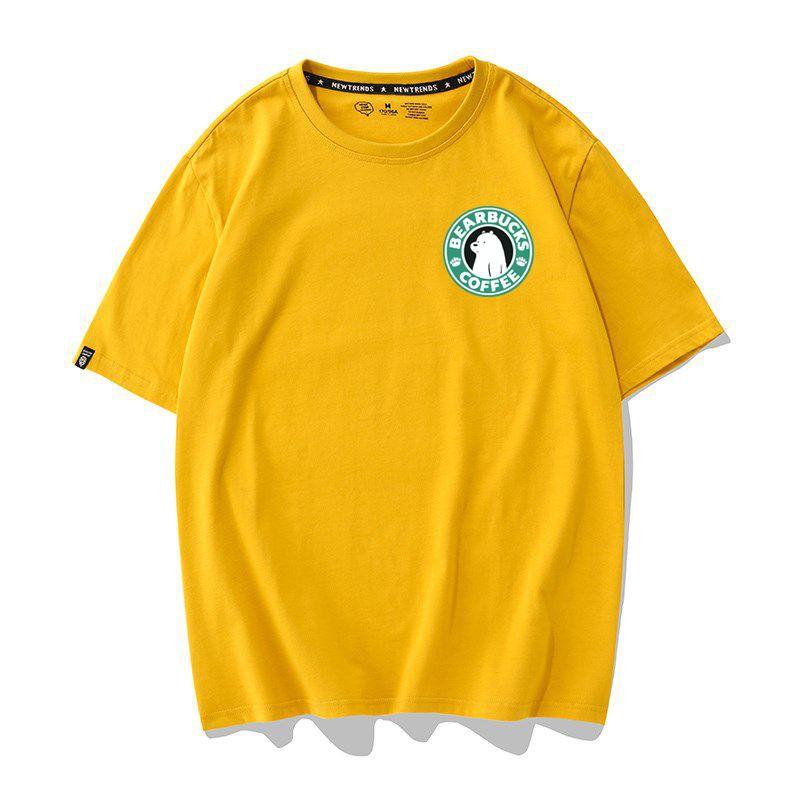 Áo Thun Unisex Nam Nữ Hình Icon Gấu Nhiều Màu - Unisex - Cotton - Mã AT022