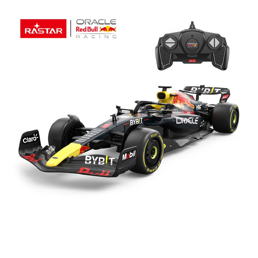 Đồ Chơi Xe Điều Khiển 1:18 Oracle Red Bull Racing Rb18 Xanh Dương Đậm RASTAR R94800/DBL