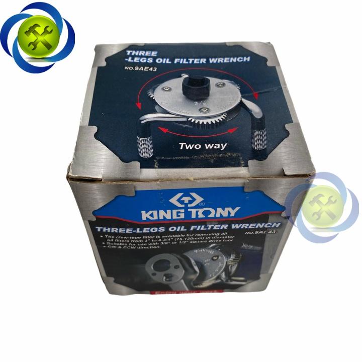 Cảo lọc dầu 3 chấu chân tròn Kingtony 9AE-43